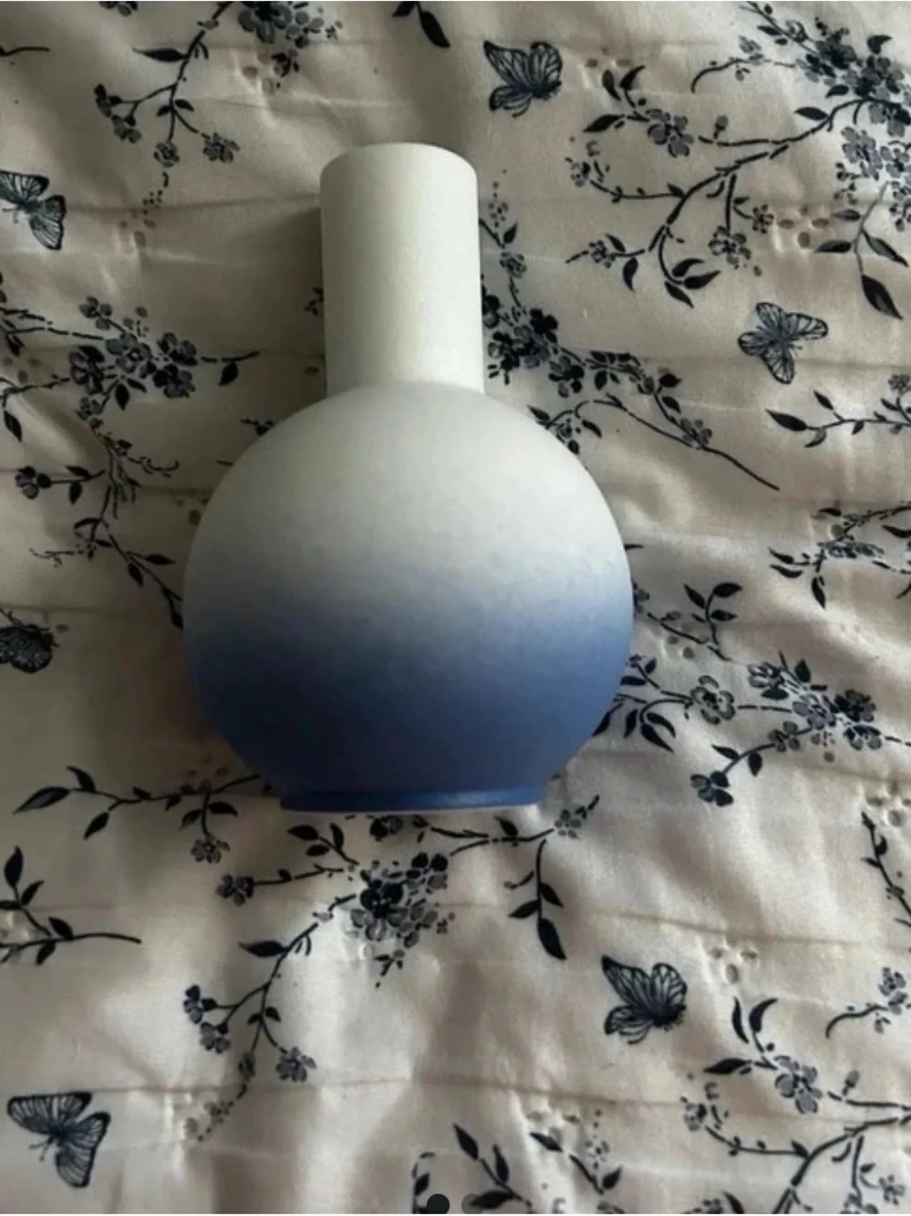Blue Ombre Ceramic Decorative Vases- Home Accents